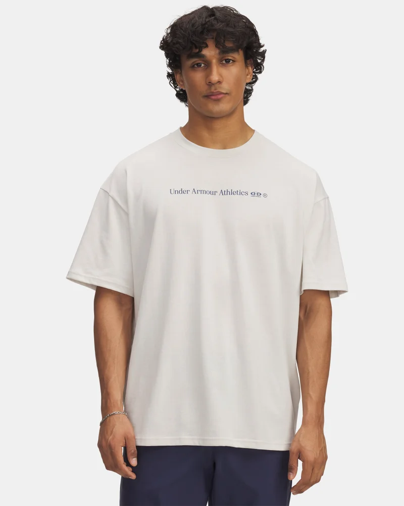 UNDER ARMOUR Men's Running Shoe Heavyweight T-Shirt